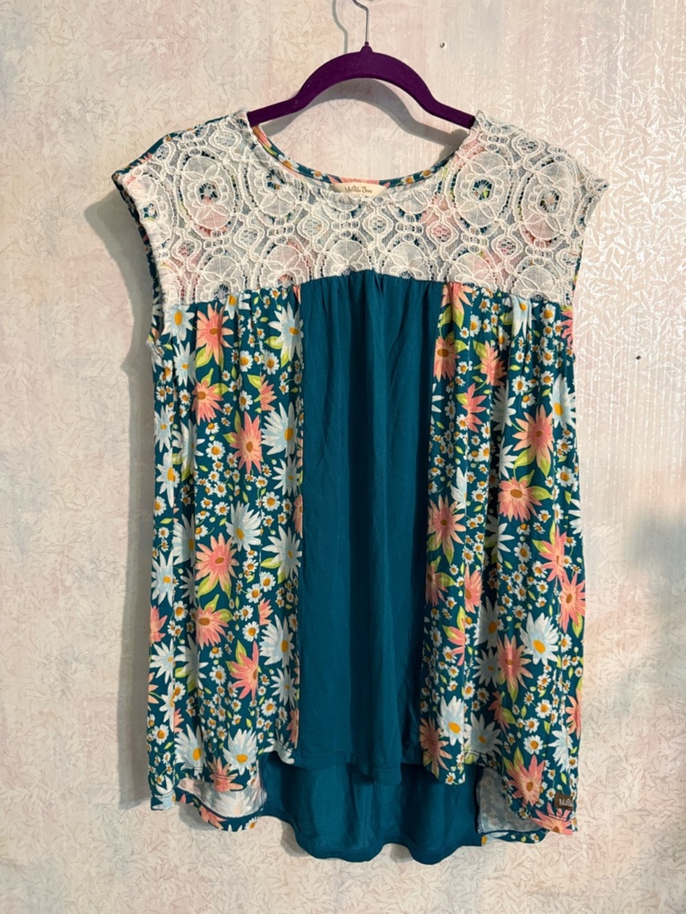 Matilda Jane Dream chasers It's the Weekend Top Size S, Cotton Blend, Comfort